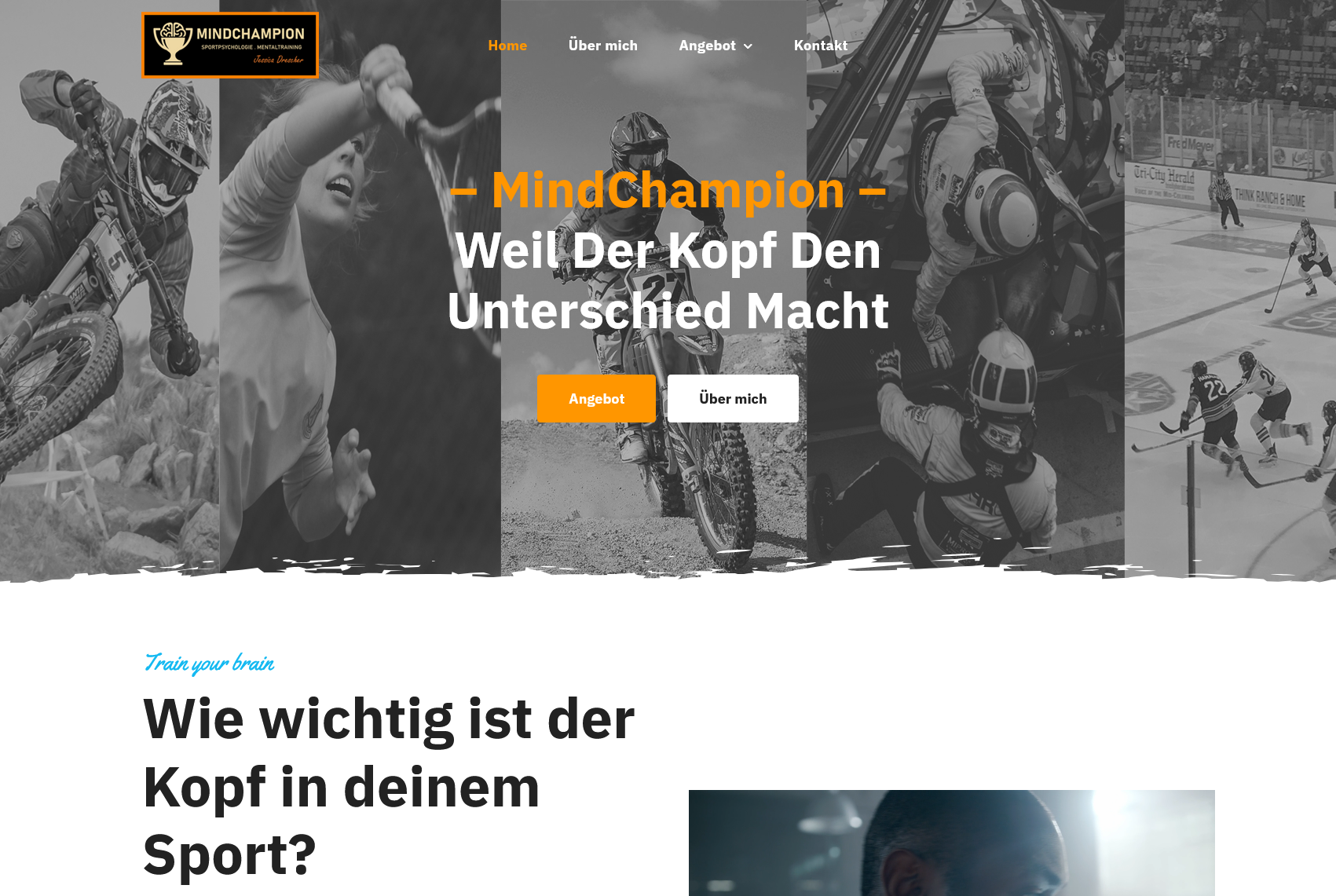 WordPress Website für Sportcoach Jessica Drescher